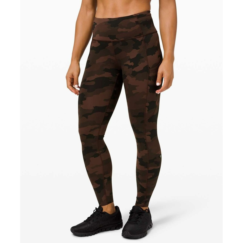 Lululemon Fast and Free Tight II 25" *Non-Reflective Nulux Heritage 365 Camo